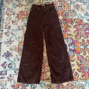 brown corduroy pants